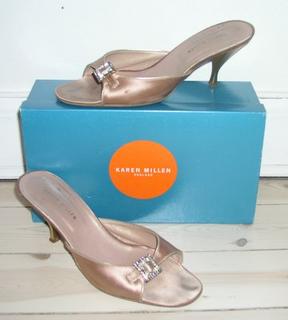 Skor Champagne Karen Millen
