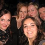 Monica, Alison, Tara, Jag och Marcus