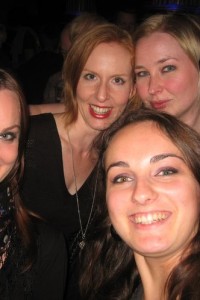 Monica, Alison, Tara, Jag och Marcus